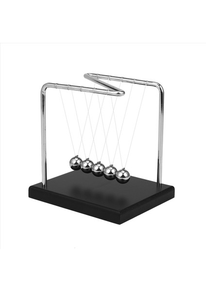 2x Newton Cradle Fizik Sarkık Bilimi Z-Tipi Ahşap Newton&#39 Un Kradle Sanatı Hareket Dengesi Top Dalga Masası Süsleme (Yurt Dışından) fiyatları