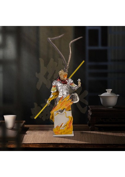 Wukongs Bebek Black Myth Wukong Heykeli Monkey King Aksiyon Figürü Maymun Süsleri Heykel Ofisi Yatak Odası Dekorasyonu B (Yurt Dışından) fiyatları