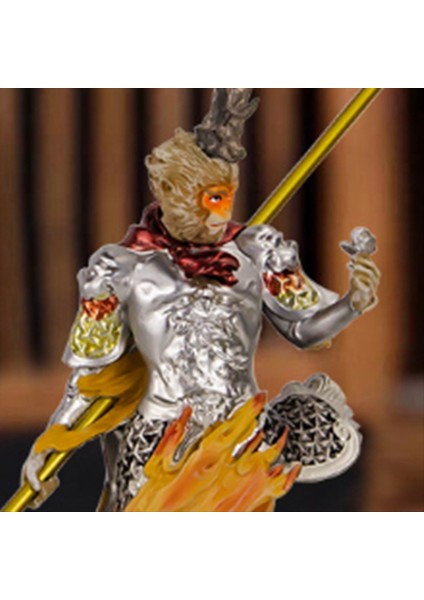 Wukongs Bebek Black Myth Wukong Heykeli Monkey King Aksiyon Figürü Maymun Süsleri Heykel Ofisi Yatak Odası Dekorasyonu B (Yurt Dışından) indirimleri