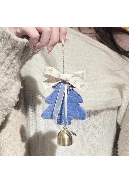 Noel Ağacı Kolye Mutlu Yıllar Bell Kolyesi Mutlu Noeller Ev Dekorasyonları Noel Süsler Çift Hediyeler C (Yurt Dışından) fiyatları