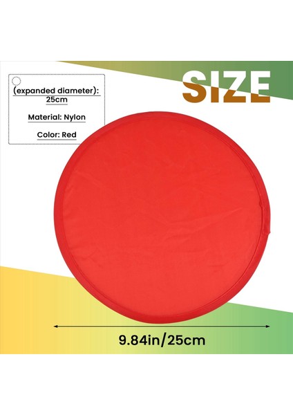 Katlanabilir Yuvarlak Fan Kırmızısı (Yurt Dışından) fırsatları