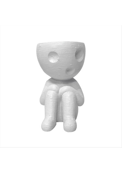 Mumya Vazo Bahçe Saksı Küçük Bitki Stand Hava Bitki Stand Kapalı Bitki Pot Özet Karakter Vazo Süsleri A (Yurt Dışından) indirimleri