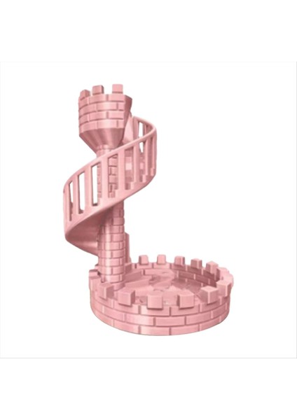 Zar Kale Kulesi Zar Kulesi Kale Merdiven Masaüstü Kule Süsleri Antik Roman Kalesi Tema Zar Yoldalama Kulesi C (Yurt Dışından)