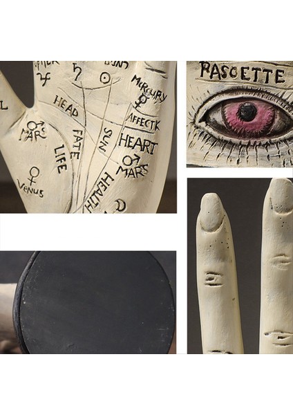 Tanrı&#39 Nın El Heykeli Şeytanın El Heykeli Demon&#39 Un El Cadılar Bayramı Dekorasyon Ev Dekorasyon Ofisi Masaüstü Reçine Süslemeleri (Yurt Dışından) modelleri