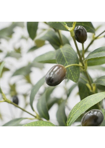 Yapay Zeytin Ağacı Bitki Anti-Tip Koruma Düşük Bakımlı Ev Ağacı Yeşil Bitki Pot (Yurt Dışından) fiyatları