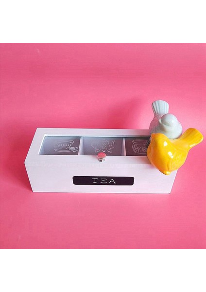 2x 3 Bölmeler Bambu Sistem Çay Poşeti Depolama Kutusu Mücevher Organizatör Çay Kutusu Organizatör Ahşap Şeker Paketi Konteyner (Yurt Dışından) modelleri