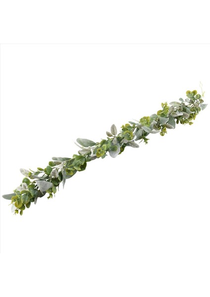 4x Kuzular Kulak Garland Yeşillik ve Okaliptüs Asma/38 Inç Uzunluğunda/açık Renkli Sürünmüş Yapraklar/yumuşak ve Drapey Düğün (Yurt Dışından) modelleri