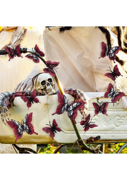 3D Hudie Dekorasyon Oturma Odası Yatak Odası Dekorasyonu 3D Sticker Siyah Beyaz (Yurt Dışından) modelleri