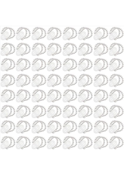 64PCS Elastik Inci Bilek Bantları Korsage Aksesuarları Düğün Bilek Diya Yapay Çiçekler Ded Düğün Plajı Partisi Için (Yurt Dışından)