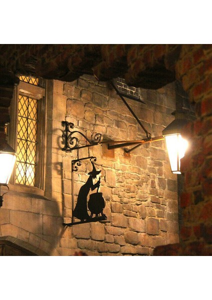 Cadılar Bayramı Cadı Cadılar Bayramı Cadı Dekorasyonu Korkunç Demir Cadı Cadılar Bayramı Bahçesi&#39 Nde Asılı (Yurt Dışından) fırsatları