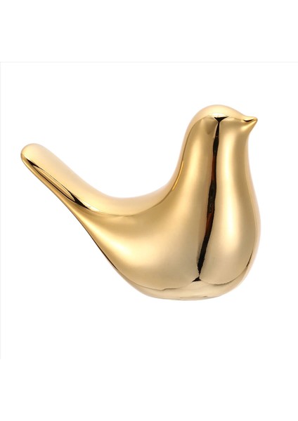 Kutup Evi Altın Kuş Figürinleri Modern Seramik Kuş Heykelleri Hayvan Heykel Ev Dekorasyon El Sanatları Altın Seramik -Xl (Yurt Dışından) fiyatları