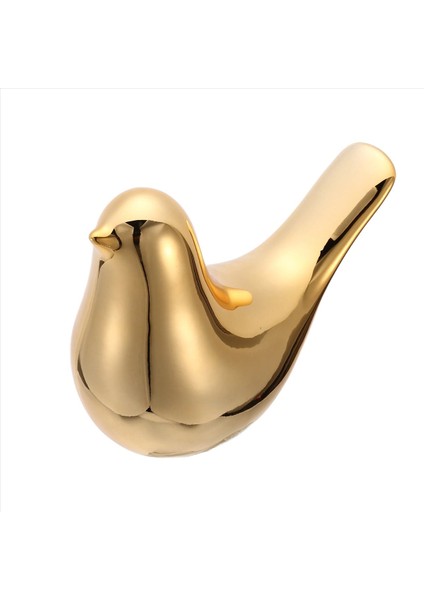 Kutup Evi Altın Kuş Figürinleri Modern Seramik Kuş Heykelleri Hayvan Heykel Ev Dekorasyon El Sanatları Altın Seramik -Xl (Yurt Dışından) modelleri