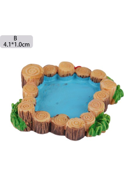 Minyatür Gölet Köprü Kiti Figürinler Minyatür Zanaat Peri Bahçesi Gnome Yosun Moss Teraryum Hediye Diy Süsleme Bahçesi Dekor (Yurt Dışından) fiyatları