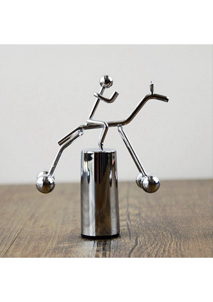 Sürüş ve Salla Küçük Insansı Binicilik Masaüstü Sürekli Hareket Mini Ofis Süsleri Için Ekstra Büyük Top Süslemeleri (Yurt Dışından) indirimleri