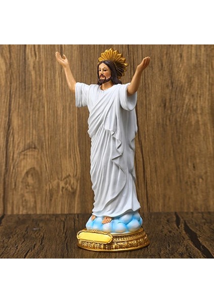 8 86 Inç Uzunluğunda Isa Heykel Kutsal Yeniden Doğuş Figürü Reçine Heykel Paskalya Dekoru (Yurt Dışından) fiyatları