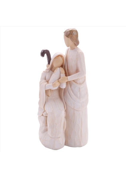 Kutsal Aile Heykelleri Isa Mary Joseph Katolik Dini Heykelcik Ev Dekoru Ev Doğuş Sahnesi Noel Hediyesi (Yurt Dışından) fiyatları