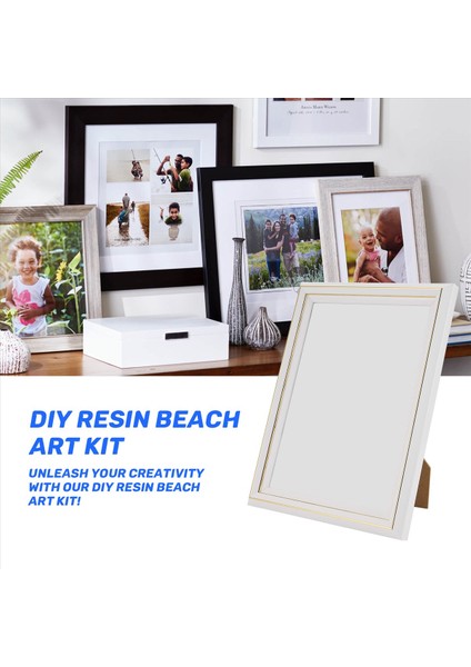 Deniz Camı Sanat Kiti Yetişkinler Için Dıy Kitleri Deniz Camı Dekoru Deniz Glass Diy Reçine Plajları Sanat Kiti Deniz Glass Sanat Hediyesi (Yurt Dışından) fırsatları