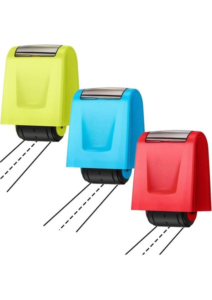 3 Adet Kesikli El Yazısı Hatları Uygulama Silindir Damgası Kendini Mürekkep Mürekkep Çizgisi Haddeleme Damgası Öğretmen Damgası (Yurt Dışından)