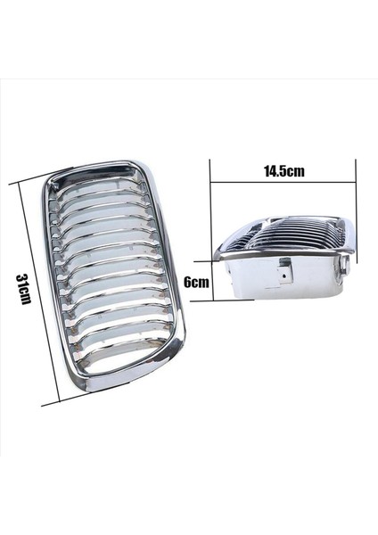 2paır Chrome Bmw 7 Serisi E38 730IL/735I/725TDS/728I/750I Sedan 1994-2001 (Yurt Dışından) fırsatları