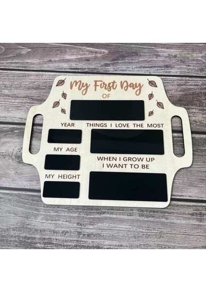 Okul Işaretinin Ilk Günü Portable Hang Back Okulu Blackboard Işareti Okul Anma Kurulu&#39 Nun Ilk Günü (Yurt Dışından) fiyatları