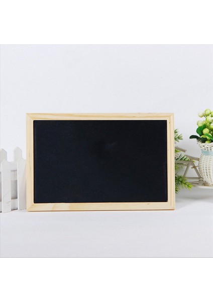 3x Çift Taraflı Tahta Ahşap El Sanatları Ahşap Çerçeve Küçük Tahta Yazma Mesaj Panosu Ev Dekorasyon Diy Listesi (Yurt Dışından) indirimleri