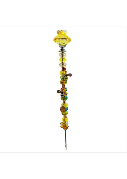 Bee Light Catcher Bahçe Dekoratif Stakes Peri Çubuk Diy Boncuk Dekorasyon Kolye Bahçe Malzemeleri A (Yurt Dışından)
