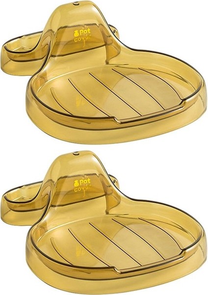 Çok Işlevli Mutfak Spatula Rafı, Çok Yönlü Pot Kapağı Kepçe Tutucu, Isıya Dayanıklı Pişirme Kaşık Tutucusu, Kapak Dinlenme B (Yurt Dışından)