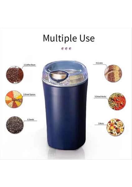 Elektrikli Taşlama Makinesi Tahıl Öğütücü Küçük Kahve Öğütücü Paslanmaz Çelik Somunlar Fasulye Mutfak Ürünleri Mutfak Eu Fiş (Yurt Dışından) modelleri