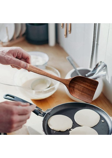Yemek Pişirmek Için Ahşap Kaşıklar, 12 Paket Yemek Pişirmek Için Ahşap Mutfak Eşyaları (Yurt Dışından) fırsatları