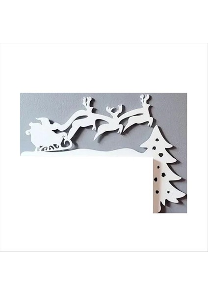 Metal Noel Duvar Dekorasyonu Ilginç Ev Dekorasyonu Noel Duvar Asma Işaret Ev Dekorasyon C (Yurt Dışından) fiyatları