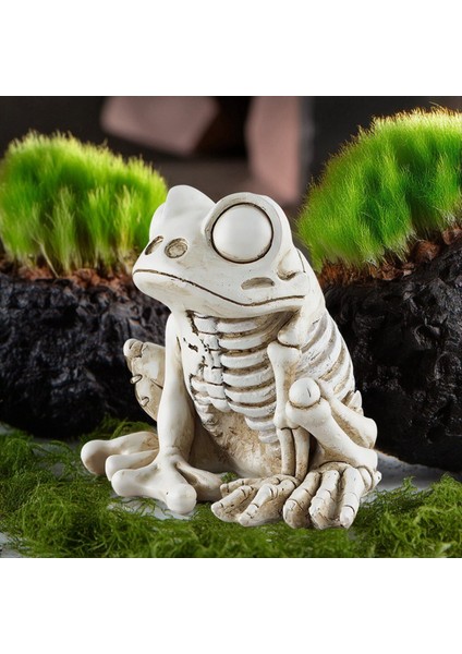 Kurbağa Iskeleti Modeli Cadılar Bayramı Hayvan Iskeleti Heykel Gerçekçi Korkunç Hayvan Iskeleti Dekor Kurbağa Süslemeleri (Yurt Dışından) fırsatları