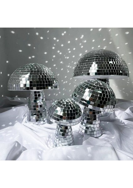 4in Şekli Disko Ayna Topu Yatak Odası Dekorasyon Estetik Retro Yansıtıcı Işıltı Partisi Ev Dekor (Yurt Dışından) modelleri