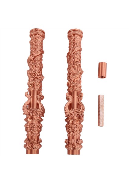 Sun Wukong 3D Baskı Ruyi Jingu Bang Crafts Süsler Geri Çekilebilir Model Siyah Wukong Kırmızı Bakır (Yurt Dışından)