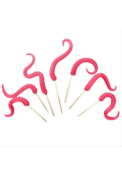 Tentacle Bitki Dekorasyonu Ahtapot Bitki Tentacle Sanat Ahtapot Iç Dekorasyon Bahçesi Bitki Süsleri Kırmızı (Yurt Dışından)