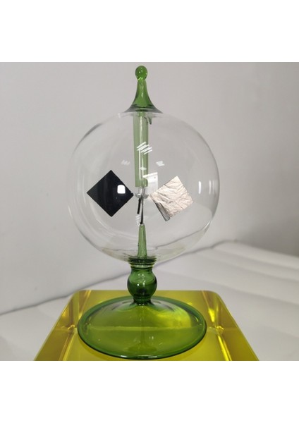 4 Bıçak Dönen Cam Güneş Enerjili Crookes Radyometre Işık Değirmeni/eğitim Öğretim Çalışma Aracı C (Yurt Dışından) modelleri