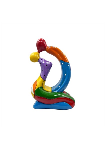 Kissing Lovers Stue Soyut Modern Reçine El Sanatları Çift Heykel Masaüstü Süsler Ofis Yatak Odası Için Ev Dekorasyonu (Yurt Dışından)