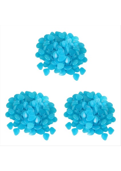 300PCS Karanlık Taşta Parlıyor Açık Yürüyüş Yolları Bahçeler Araba Yolları Veya Balık Tankı Için Dekoratif Aydınlık Taş (Yurt Dışından)