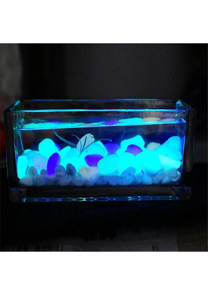 300PCS Karanlık Taşta Parlıyor Açık Yürüyüş Yolları Bahçeler Araba Yolları Veya Balık Tankı Için Dekoratif Aydınlık Taş (Yurt Dışından) fiyatları