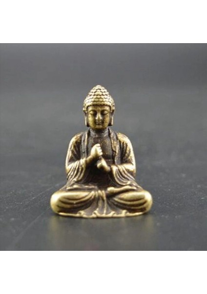 10X Mini Buda Heykeli Bronz Buda Heykeli Çin Budizm Saf Bakır Bronz Sakyamuni Buda Heykeli (Yurt Dışından) fiyatları