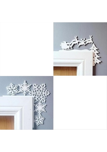 Metal Noel Duvar Dekorasyonu Ilginç Ev Dekorasyonu Noel Duvar Asma Işaret Ev Dekorasyon D (Yurt Dışından) fırsatları