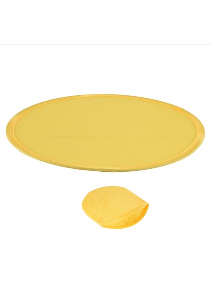 Katlanabilir Yuvarlak Fan-Sarı (Yurt Dışından)