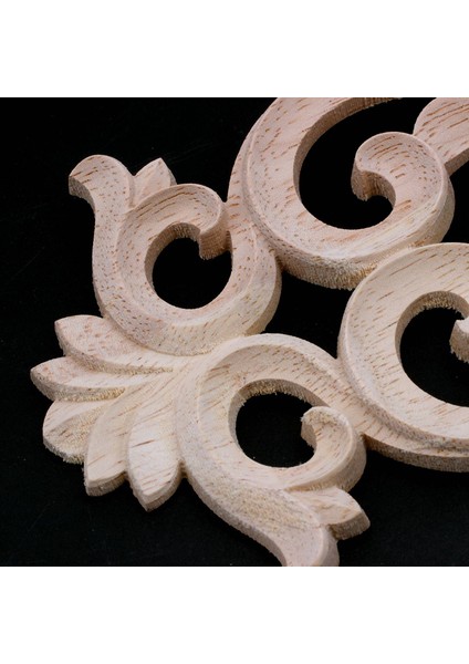 2 Adet Kauçuk Ahşap Oyma Aplike Retro Mobilya El Sanatları Dekor YENI-15CM Tip B &amp 40 x 15CM (Yurt Dışından) fırsatları