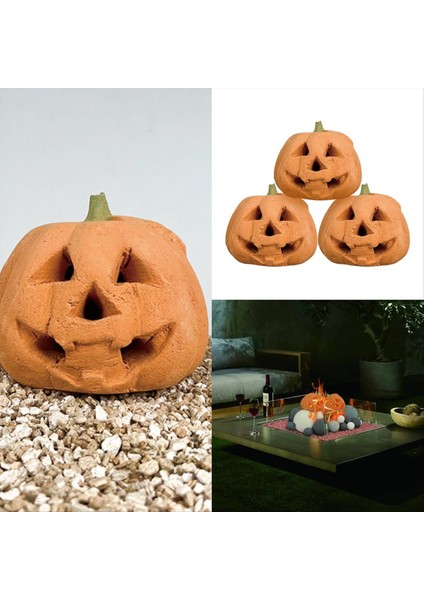 Şömine Için Oyuk Kabak Cadılar Bayramı Dekor Içi Gaz Ekleri Havalandırılmış Elektrik Ateş Çukurları Için (Yurt Dışından) indirimleri