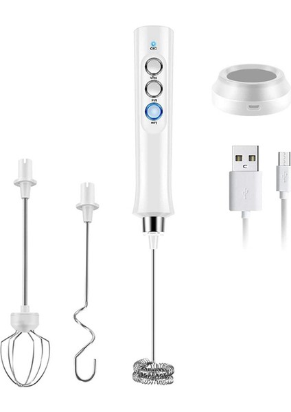 Süt Frother Elde Tutulan Çırpma Çırpma, Lattes, Yumurta Karışımı, Matcha, Sıcak Çikolata, 3 Paslanmaz Çelik Çelik (Yurt Dışından)