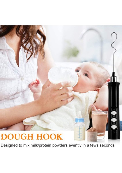 Süt Frother Elde Tutulan Çırpma Çırpma, Lattes, Yumurta Karışımı, Matcha, Sıcak Çikolata, 3 Paslanmaz Çelik Çelik (Yurt Dışından) fırsatları