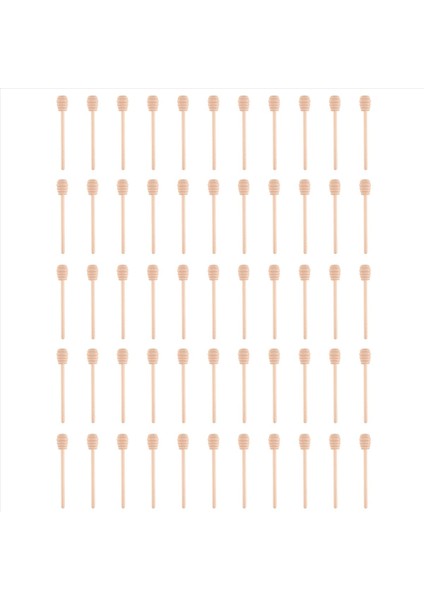 55 Paket 6 Inç Ahşap Bal Kepçe Çubukları, Bal Reçeli Kavanoz Dağıtım Için, Mini Ayrı Ayrı Sarılmış, Düğün Iyilikleri (Yurt Dışından)