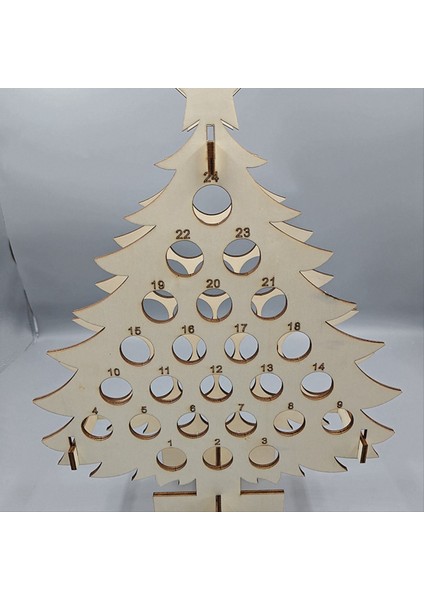 Noel Ağacı Takvimi Tatil Şarap Rafı Şarap ve Ruhlar Hediye Dekorasyonu Ev Takvim Dekorasyonu (Yurt Dışından) fiyatları