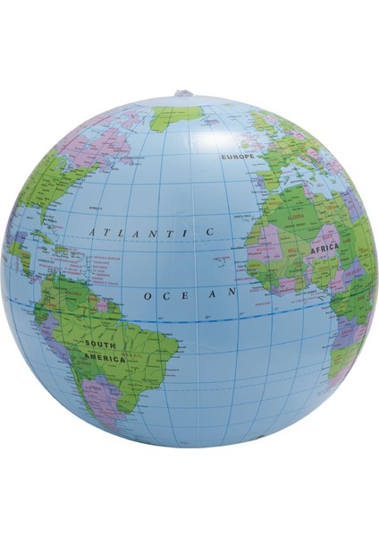 Şişme Oyuncak Globe Tellurion Eğitimi Coğrafya Haritası Balon Su Topu 40 cm (Yurt Dışından)