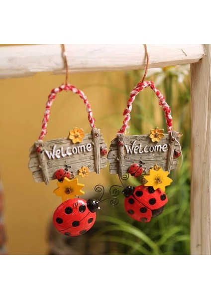 Karikatür Lady Blug Flower Hoş Geldiniz Kartı Sevimli Numara Süsleme Ev Kapısı Dekorasyon Ayçiçeği Listeleme Işaret El Sanatları (Yurt Dışından) modelleri