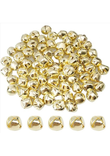 300 Adet Jingle Çan 15MM Metal Jingle Çan Mini Zanaat Çan Boncuklar Diy Altın (Yurt Dışından) fiyatları